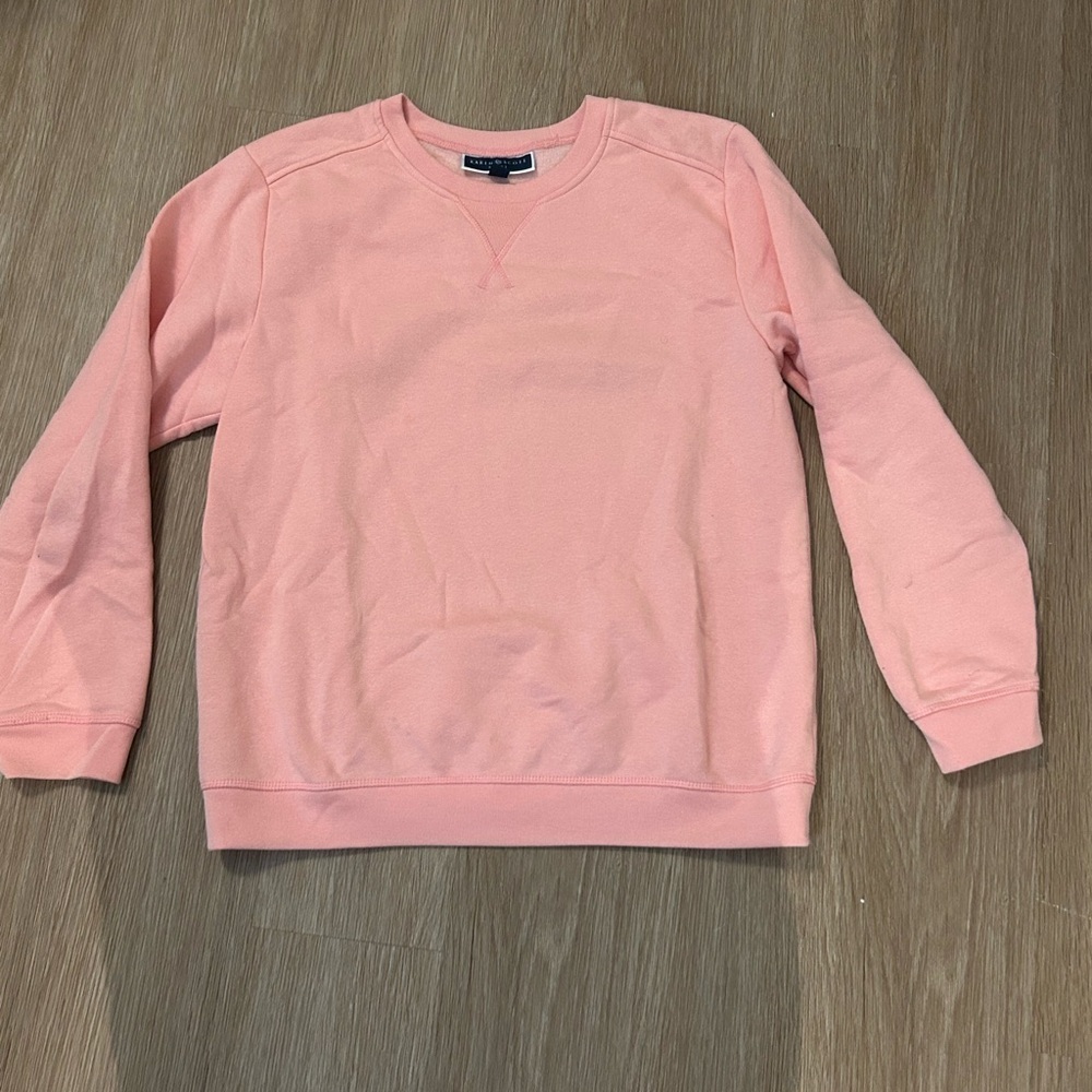 Karen Scott Light Pink Crewneck sweatshirt